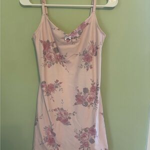 Gilly Hicks Pink Floral Dress Size M